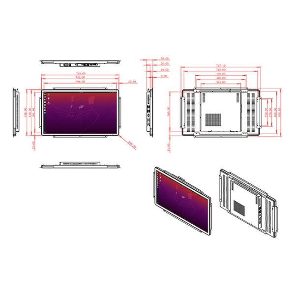 32-Inch Linux Digital Hub for Command Centers, Public Information Boards, Medical Labs, and Exhibition Displays