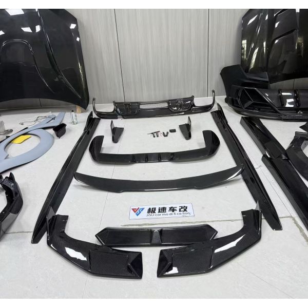 LD Style Carbon Fiber Body Kit BMW Body Kit For X5M F95 Rear Diffuser Spoiler