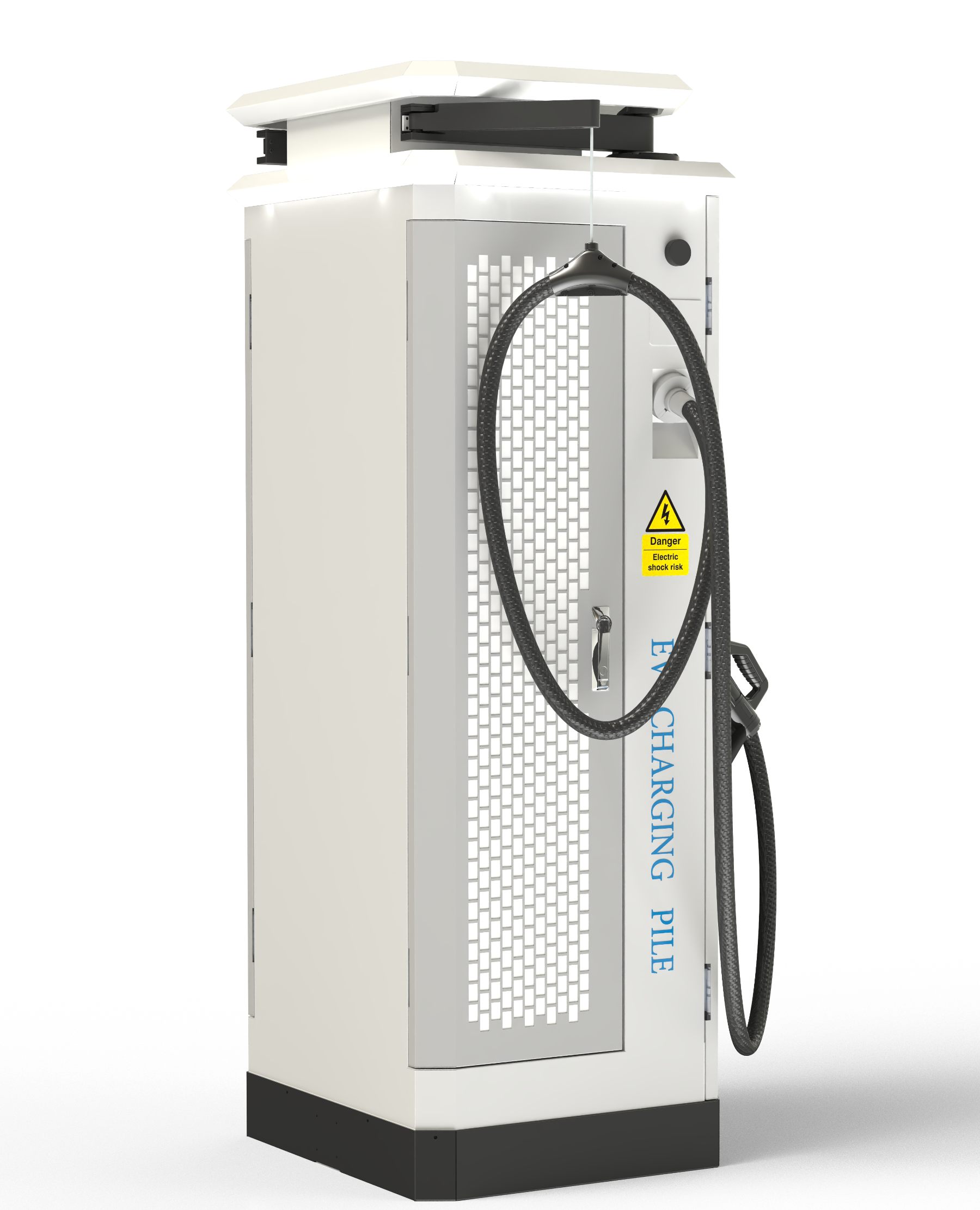 DC EV Charger 80kW Fast Charging Pile Equipped with LCD Display Delivering and Quick Electric Vehicle Charging Solutions