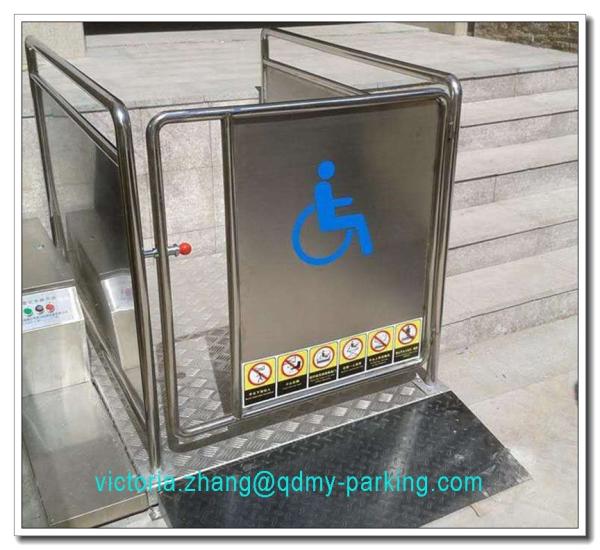 Outdoor Wheelchair Lift Electric Disabled Lift for Elder with 3m or 6m 250kgs