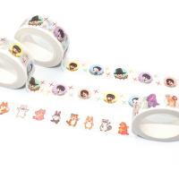 A fita decorativa japonesa feita sob encomenda de Washi imprimiu a única fita de Washi do lado