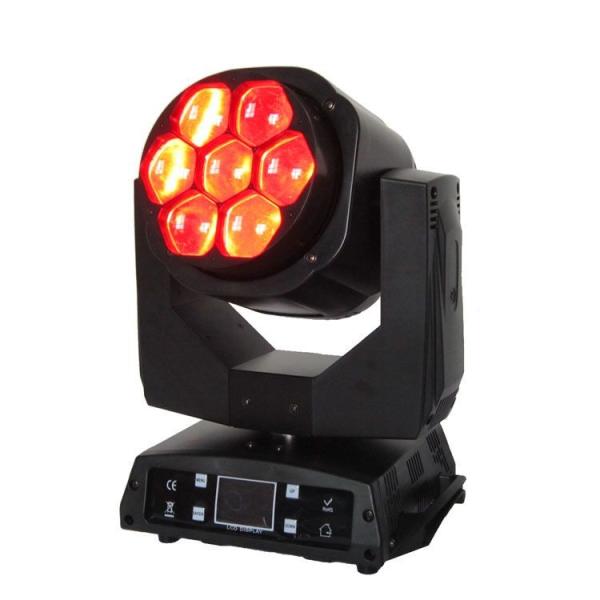 Wincode LED Small Bee Eye 7x15W RGBW 4 in 1 Wash Beam Moving Head LED Light