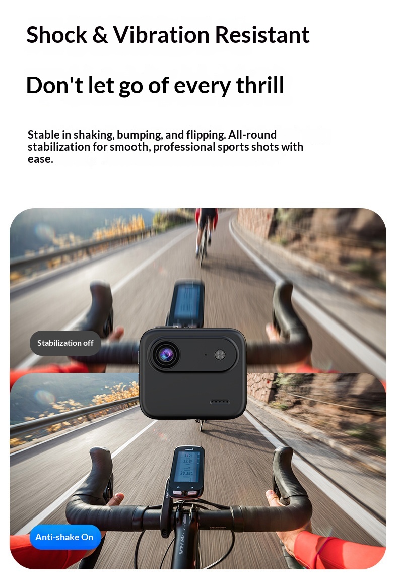 Cross-Border Best-Selling Y360 4K Outdoor Sports Camera Mini Thumb 128G 2.0-inch Screen 140 Wide Angle Handheld Vlog Video