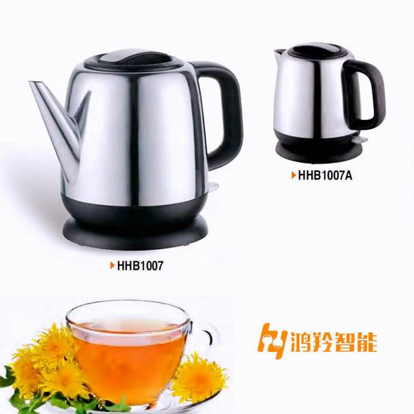Hotel Stainless Steel Electric Kettle 1.6-2.0L Capacity 0.26mm/0.3mm/0.32mm Thickness