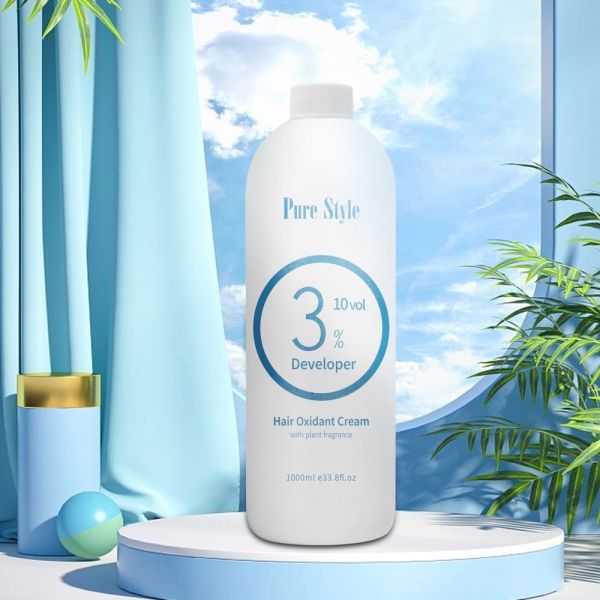 1000ml Développeur Professionnel au Peroxyde Crème Oxydante pour Cheveux Naturels OEM/ODM
