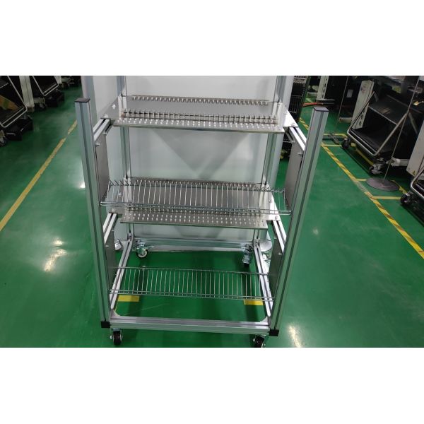 Aluminum Feeder Storage Cart for Panasonic CM402/602/NPM SMT Pick and Place Machines