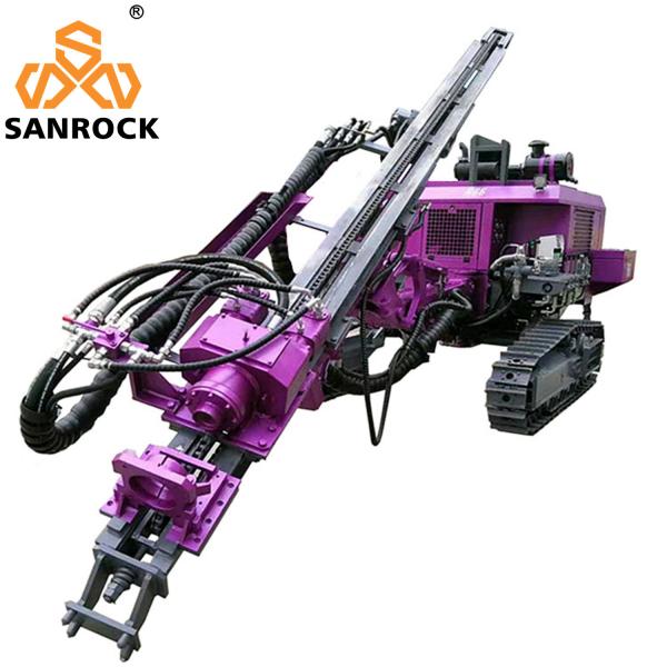 Mining Separated DTH Drilling Machine Blasthole 50m Depth Hydraulic Drilling Rig