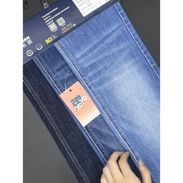 13oz Dark Blue Denim Special Weave High Stretch Denim For Premium Tailoring And Flexible Apparel