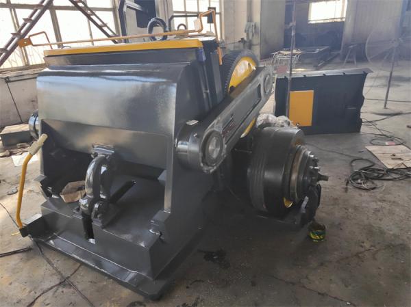 Plastic Film Packaging Material Easy Operation Flat Die Cutting and Creasing Machine