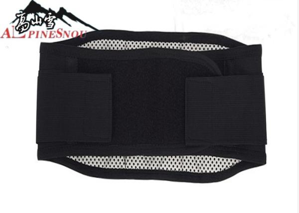 Ceinture magnétique de Tourmaline de chauffage d'individu, tissu du néoprène de ceinture de maintien de Tourmaline