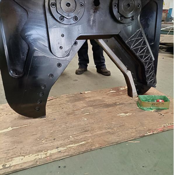 Cut Depth 650mm Hydraulic Shear For Excavator With Cutter Demolition Files