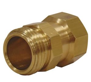 1,25” diâmetros X 1,75 " L encaixe de bronze do T para a mangueira de jardim