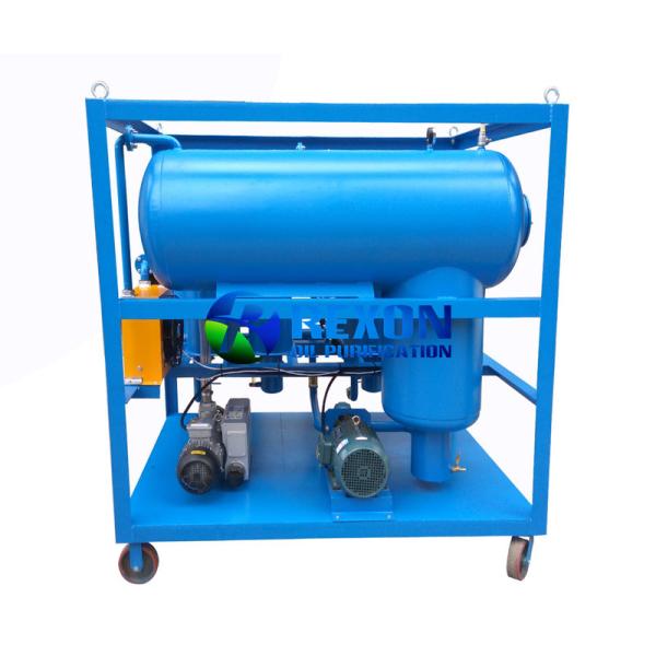 Vacuum Turbine Oil Filtration Machine with 1micron Fine Filter Element