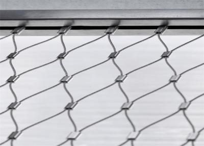 AISI 316 X Tend Wire Rope Mesh Fencing Lin Railing Safety Inox Anti Climb Fencing Panels
