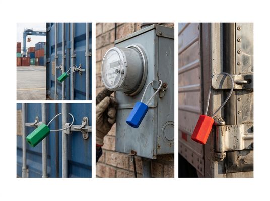 1.8mm High Tensile Steel Cable Security Seal Shipping Container Truck Trailer Meter Box Tamper Evident Lock