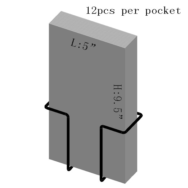 96 карманов справляются стеллаж для выставки товаров обтекателя втулки, верхние стойки обтекателя втулки поздравительной открытки Graphict