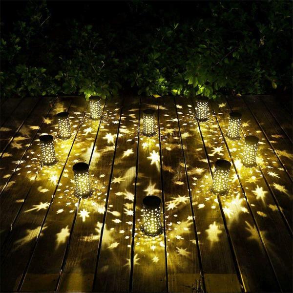 Lawn Decoration warm white Outdoor Solar Spot Lights With FCC RoHS Certification