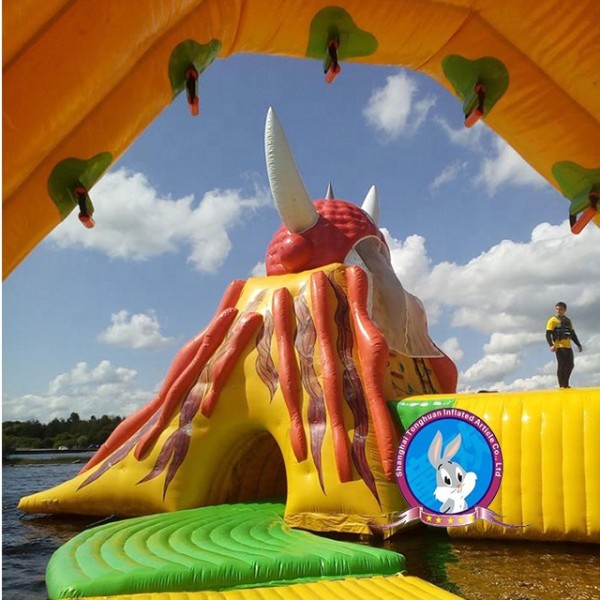 EN25649 Certificated Adult Inflatable Water Park Custom Water Games Cheap Price Inflatable Water Obstacle Course