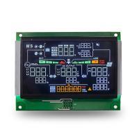 Módulo de display LCD de segmento VA COB personalizado 1/4 Duty 1/3 Bias 6:00 CLOCK IC CS1621