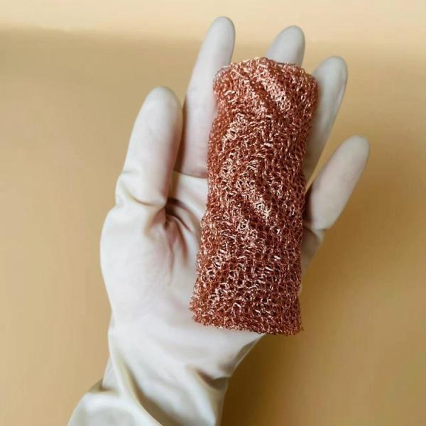 0.17mm Stuf-Fit Copper Mesh Exclusion Metal Stopper Mesh For Outdoors
