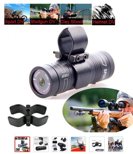 90MM*30MM Night Vision Video Camera Recorder Waterproof IP66