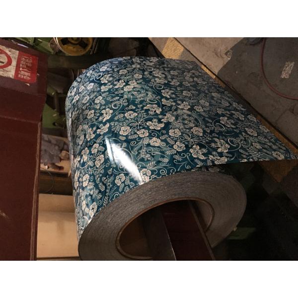 A bobina de aço Prepainted padrão de AISI com madeira de aço de PPGI modela a largura 600mm - 1250mm