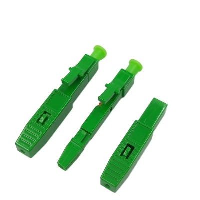 Conector rápido da fibra ótica conservada em estoque verde de 2.0mm LC APC Singlemode