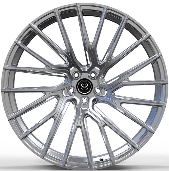 21x9.5 /21x12 Polished Rims For Porsche Turbo