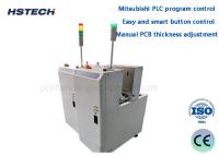Réglage manuel de l'épaisseur du PCB SMEMA Mitsubishi PLC chargeur de carte de PCB