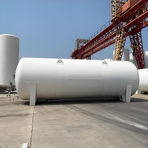 5-200m3 LNG Horizontal Cryogenic Storage Tank Insulated Optimal Performance