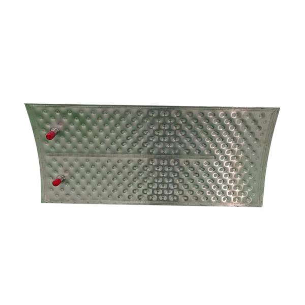 Customized Stainless Steel Dimple Pillow Plate For Evaporator/Storage Tank/Condenser
