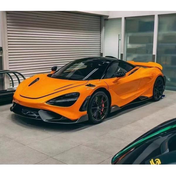 Pour McLaren 720s Body Kit 720S améliore le 765LT Style Carbon Fiber avant et arrière pare-chocs Spoiler Body Kit