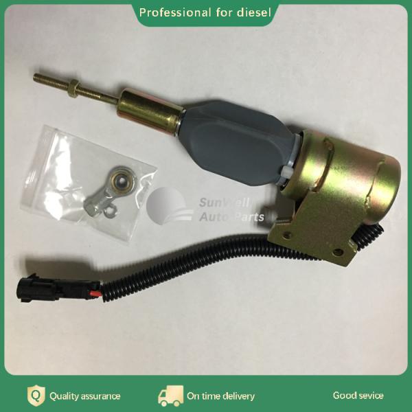 Original 6BT Diesel Engine Stop Solenoid Fuel Pump Solenoid Valve 3932530