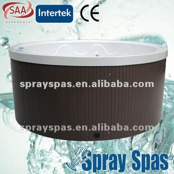 European style portable acrylic shell balboa control massage outdoor portable spas hot tub