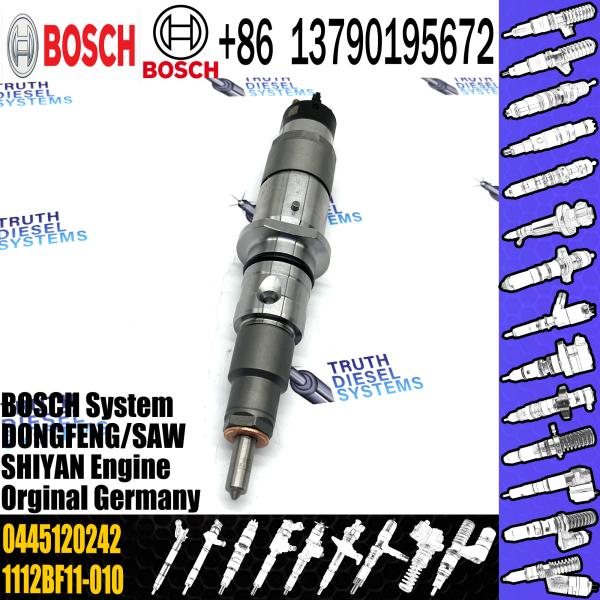 Injeção 0 445 120 242 PARA o injetor diesel 0445120242 de Bosch para o motor Dong Feng EHQ200