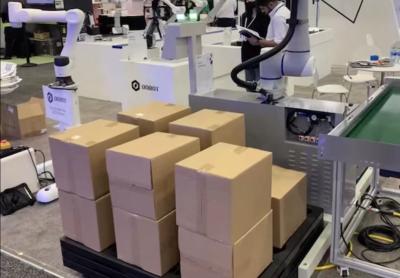 o robô 10kg cooperativo que empilha o sistema para a oficina do alimento substitui o robô de Fanuc