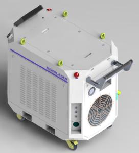 ISO9001 1000Watt Handheld Laser Cleaning Machine For Rubber Tyre Mould