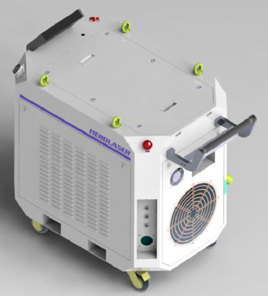 HEROLASER 500Watt Laser Derusting Machine For Railway Cleaning