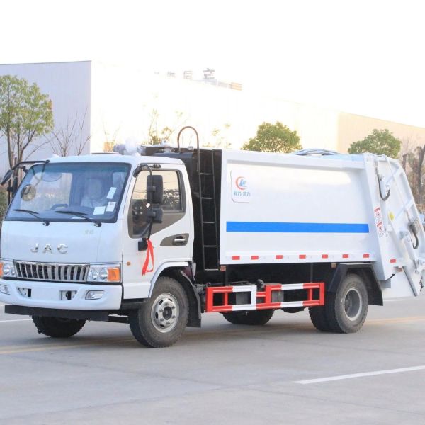 JAC 6cbm Compactor Garbage Truck 5tons Waste Collection Truck 4×2