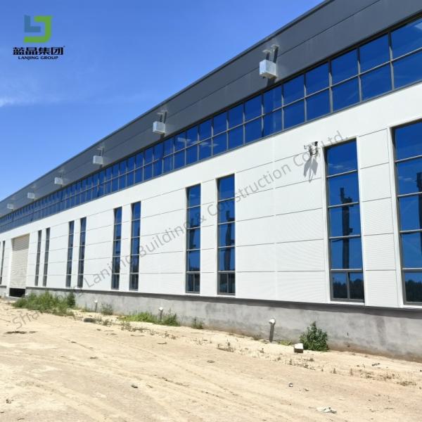 Prefabricated Light Industrial Steel Structure Logistics Warehouse Workshop With Q355b And Q235b