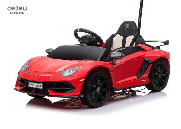 Adult Standing Lamborghini Aventador SVJ Ride On Car With Push Bar 18KG