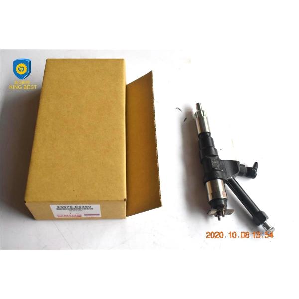 Asamblea VH23670E0350 de inyector de combustible de las piezas del motor de Kobelco SK450-8