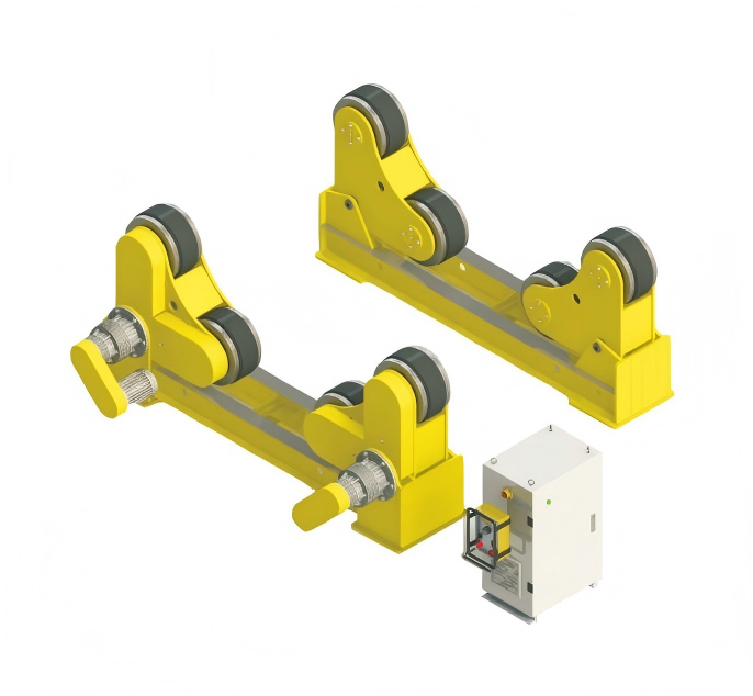 Heavy-Duty ZT Self-Adjusting Welding Roller Bed with Stepless Speed Control and Industrial Durability