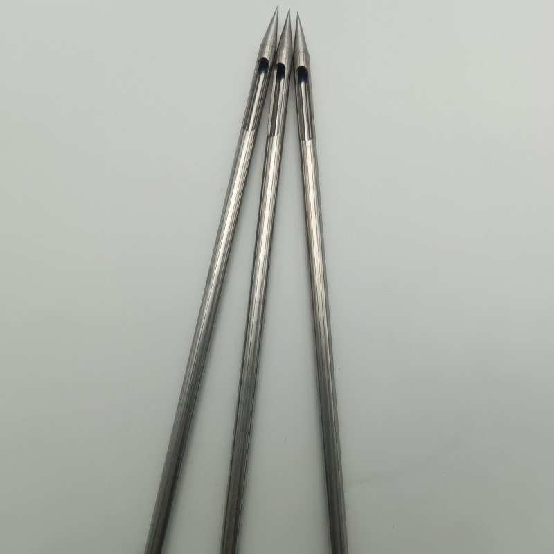 Stainless Steel Capillary Tip Polishing Electro Polishing Grooving