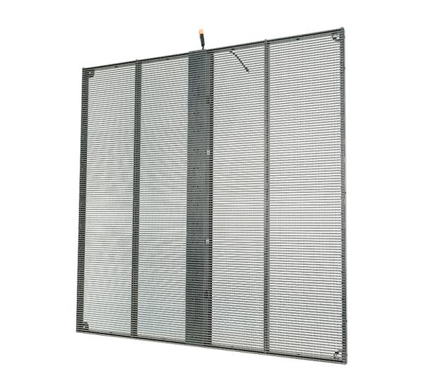 Diseño transparente Display LED transparente de alta transparencia para instalación fija en interiores