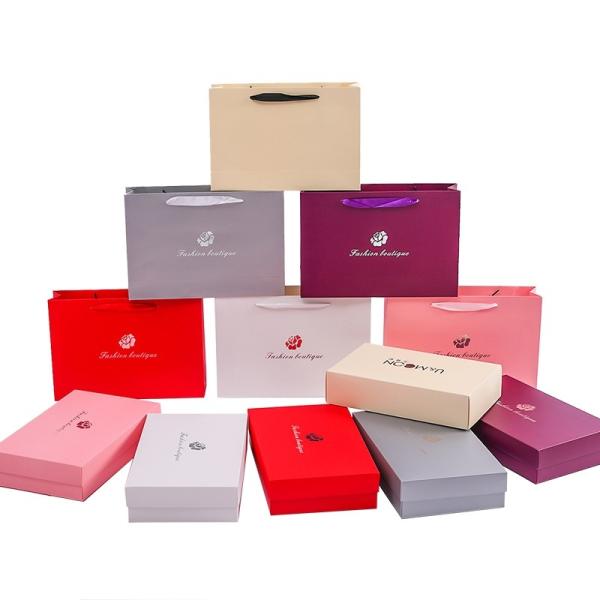 Ladies Underwear Clothing Paper Box Recycled Materials Matt Lamination