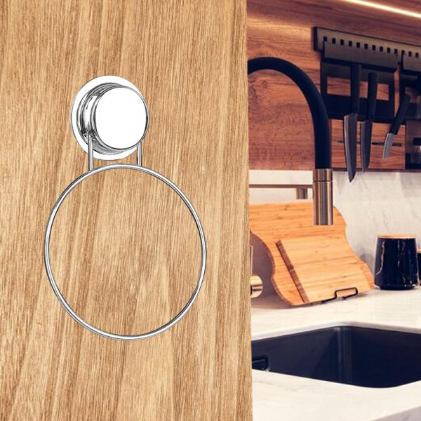 Всасывание держателя полотенца Bathroom нержавеющей стали приспосабливая установило сильное удержание