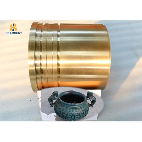 ISO / CE Tin Bronze Bush CNC Machining Copper Bushing OEM Standard Size