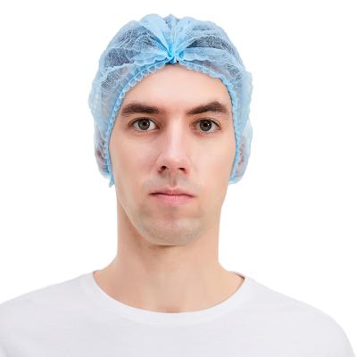 Doutor cirúrgico Bouffant não tecido descartável do tampão do grampo dos PP