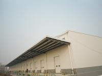 Acier léger Q235B Q355B Entrepôt de structure pour des espaces de travail adaptés